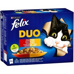 Felix Fantastic Duo Rural Flavors in Jelly  12 pcs