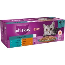 Whiskas Duo Surf/Turf in Jelly  40 pcs