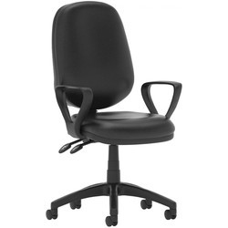 Dynamic Eclipse Plus II Bonded Leather with Loop Arms