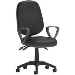 Dynamic Eclipse Plus III Bonded Leather with Loop Arms
