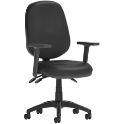 Dynamic Eclipse Plus III Bonded Leather with Height Adjustable Arms
