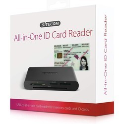 Sitecom USB 2.0 All-in-One ID Card Reader