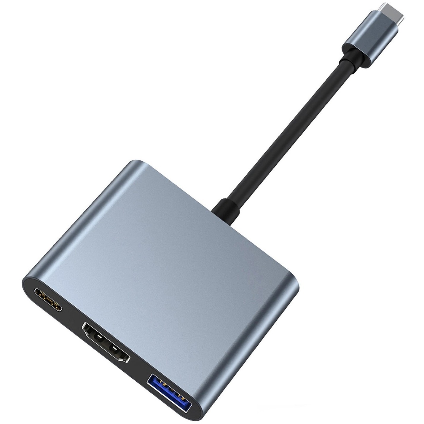 Alogy HUB 3in1 USB C to HDMI + USB-A + USB-C 4K 60Hz