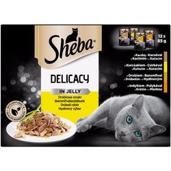 Sheba Delicacy Poultry Flavors in Jelly  12 pcs
