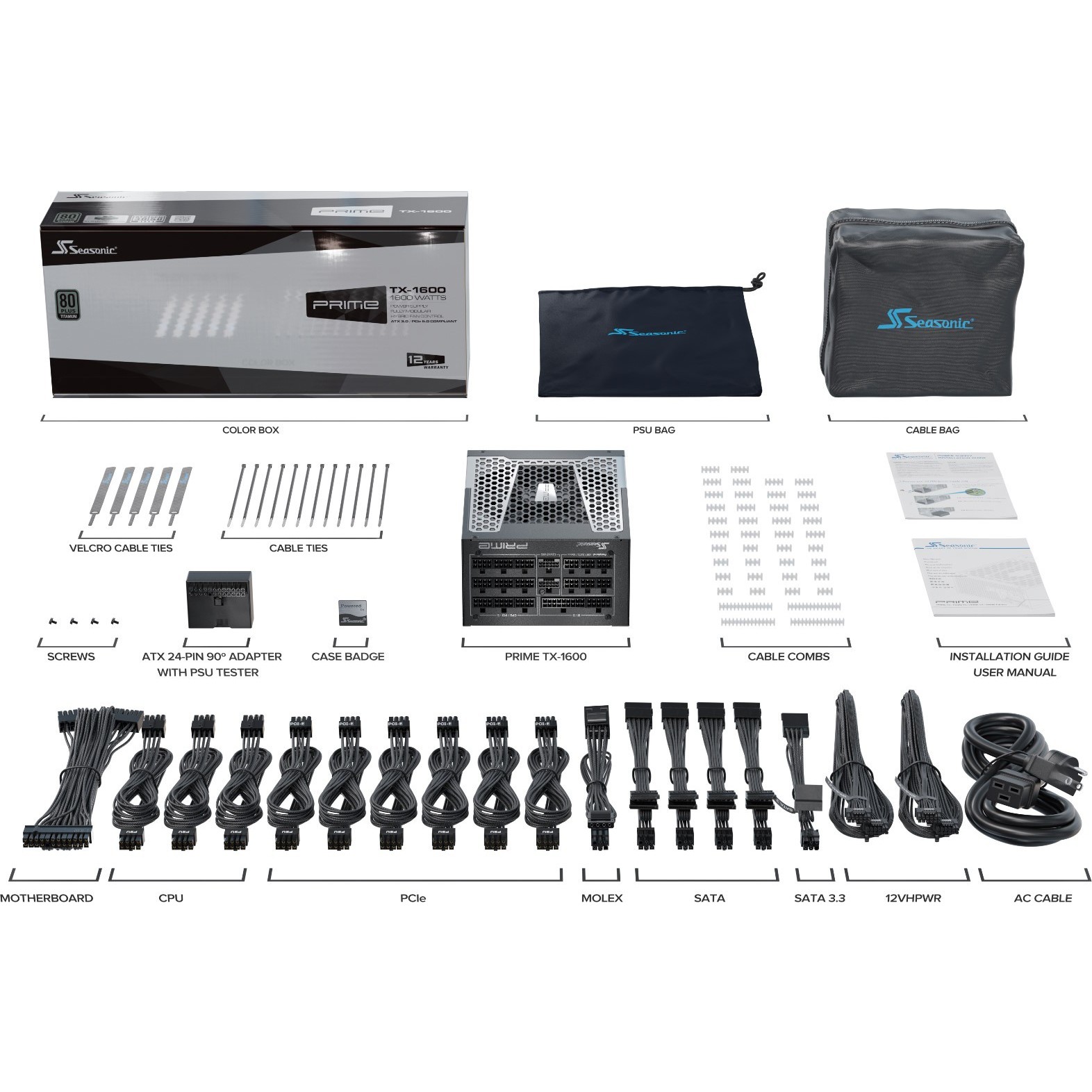 Seasonic PRIME TX ATX 3.0 PRIME TX-1600 ATX 3.0