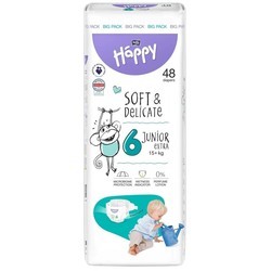 Bella Baby Happy Soft & Delicate Junior Extra 6 \/ 48 pcs