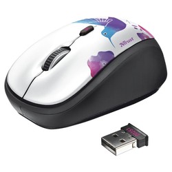 Trust Yvi Wireless Mini Mouse (белый)