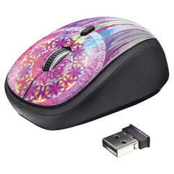 Trust Yvi Wireless Mini Mouse (фиолетовый)