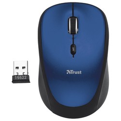 Trust Yvi Wireless Mini Mouse (синий)