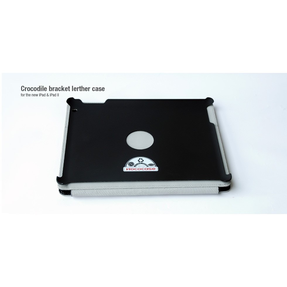 Hoco Crocodile Bracket Leather Case for iPad 2/3/4