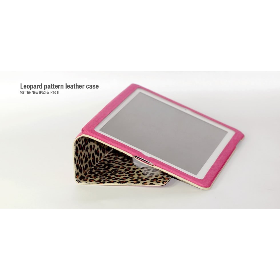 Hoco Leopard Pattern Leather Case for iPad 2/3/4
