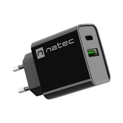 NATEC Ribera USB-A + USB-C 20W