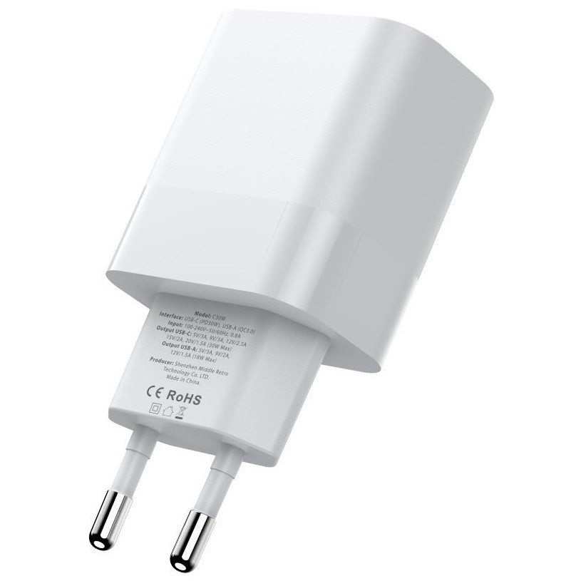Tech-Protect C30W Type C + Type A