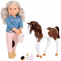 Our Generation Dolls Yanira & Horse Foal BD31295