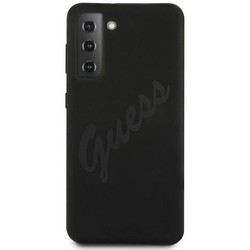 GUESS Silicone Vintage Script for Galaxy S21+