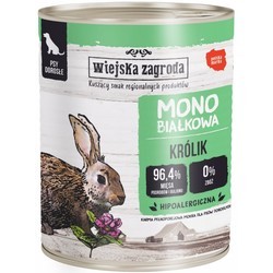 Wiejska Zagroda Canned Adult Monoprotein Rabbit 800 g