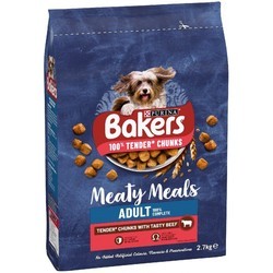 Bakers Adult Meaty Meals Beef 2.7 kg