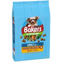 Bakers Adult Superfoods Chicken\/Vegetables 3 kg