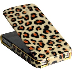 Hoco Leopard Real Leather Case for iPhone 4/4S