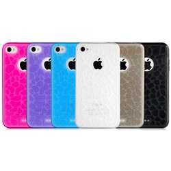 Hoco Leopard Pattern Crystal Case for iPhone 4/4S