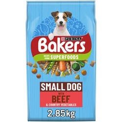 Bakers Adult Small Superfoods Beef\/Vegetables 2.85 kg
