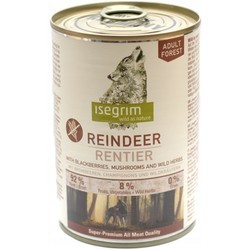 Isegrim Adult Forest Canned with Reindeer 400 g