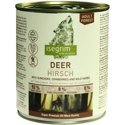 Isegrim Adult Forest Canned with Deer 800 g