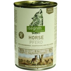 Isegrim Adult Steppe Canned with Horse 400 g