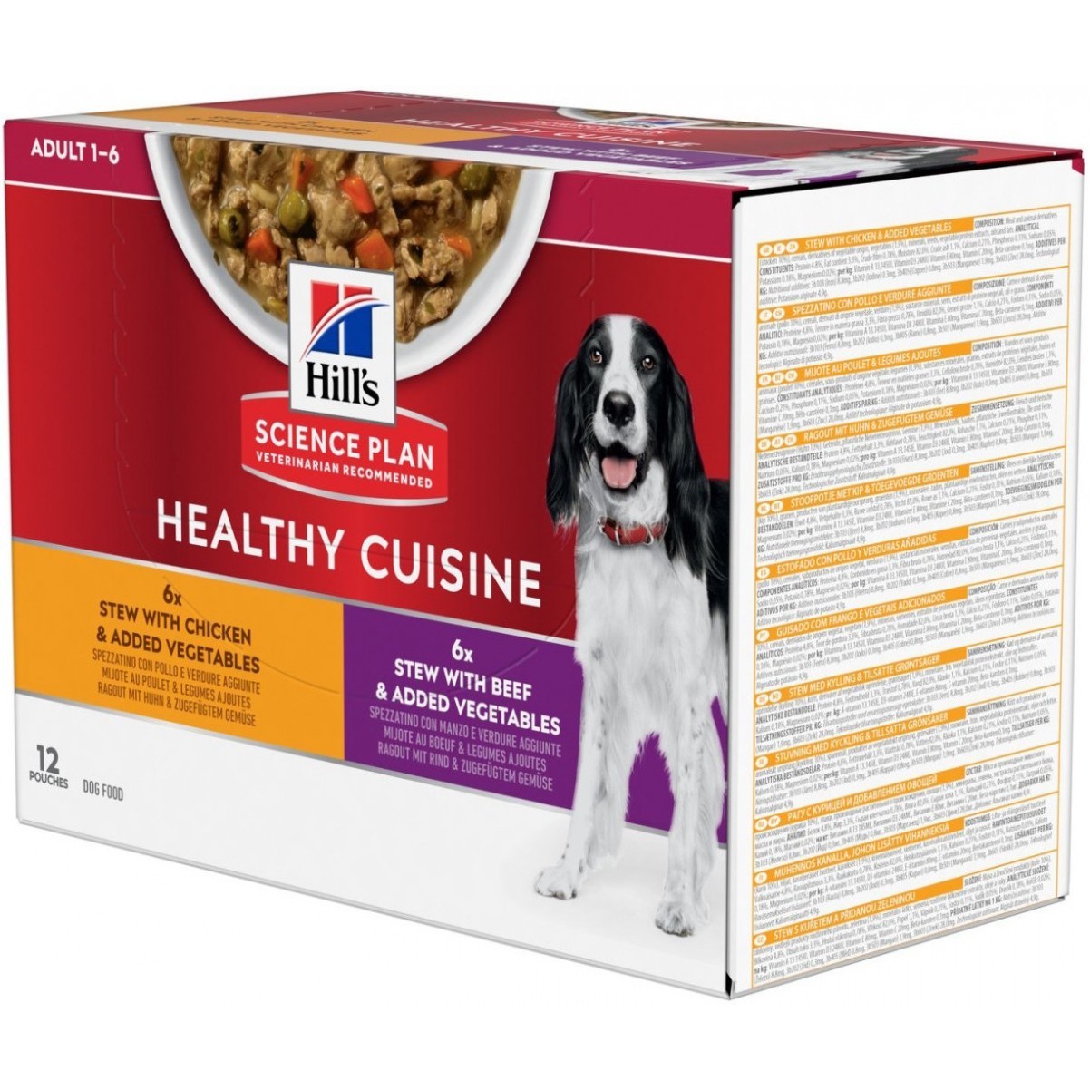 Hills SP Adult Healthy Cuisine Beef/Chicken 12 pcs 12&nbsp;шт