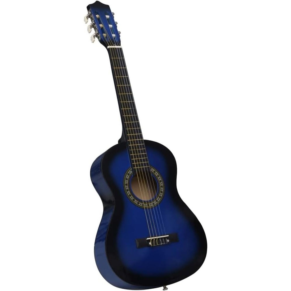 VidaXL Solid Basswood Classical Guitar for Beginner and Kid 1\/2