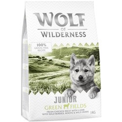 Wolf of Wilderness Junior Green Fields 1 kg