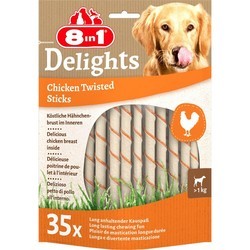 8in1 Delights Chicken Twisted Sticks 35&nbsp;шт