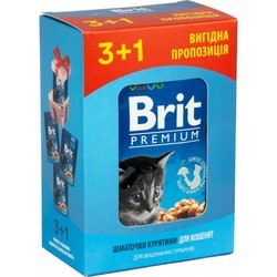 Brit Premium Pouches Kitten 4 pcs
