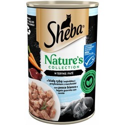 Sheba Natures Collection in Pate White Fish\/Liver 400 g