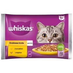 Whiskas 1+ Poultry Feasts in Jelly 4 pcs