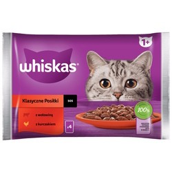 Whiskas 1+ Meat Selection in Gravy 4 pcs