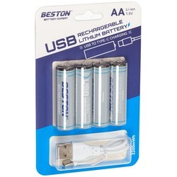 Beston 4xAA 1460 mAh USB Type-C