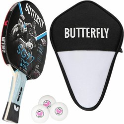Butterfly Timo Boll SG77 + Cover + R40+ balls 3 pcs