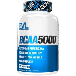 EVL Nutrition BCAA 5000 Cap 240 cap