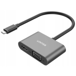 Unitek USB-C to HDMI and VGA Adapter