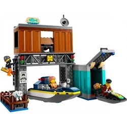 Lego Police Speedboat and Crooks Hideout 60417