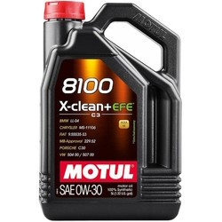Motul 8100 X-clean+EFE 0W-30 5&nbsp;л