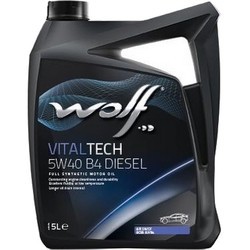 WOLF Vitaltech 5W-40 B4 Diesel 5&nbsp;л