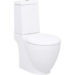 VidaXL Ceramic Toilet Bottom Water Flow 3059888