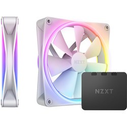 NZXT F140 RGB DUO Twin Pack White