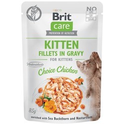 Brit Care Kitten Fillets in Gravy Choice Chicken 85 g