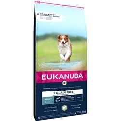 Eukanuba Grain Free Adult Small\/Medium Lamb 12 kg