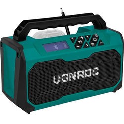 Vonroc Jobsite radio 20V Excl. battery