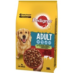 Pedigree Adult Medium Breed Beef\/Poultry 500 g