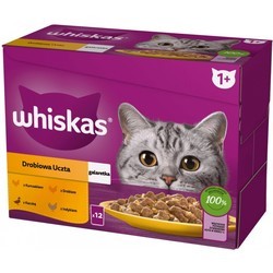 Whiskas 1+ Poultry Feasts in Jelly 12 pcs